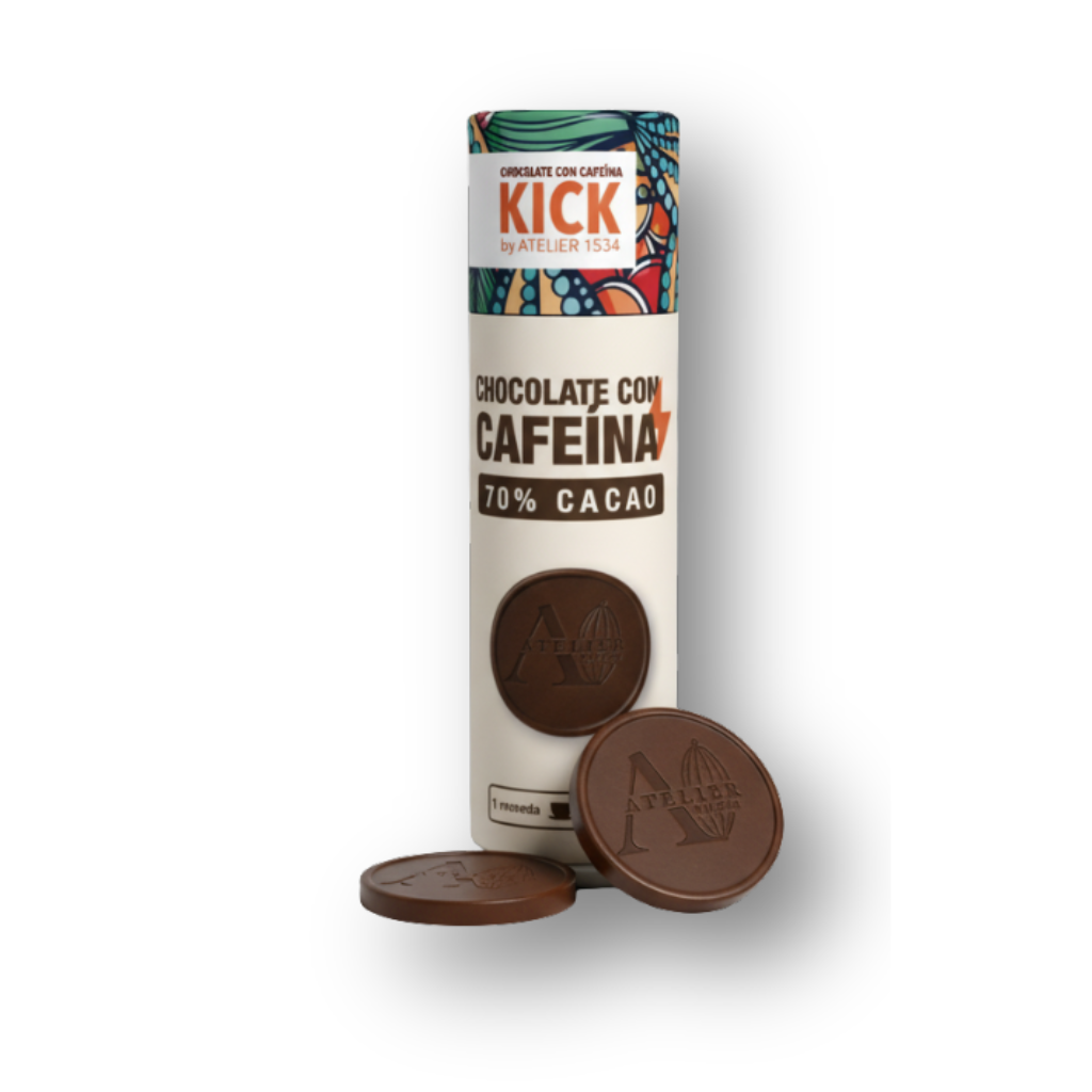 KICK - Chocolat noir avec caféine