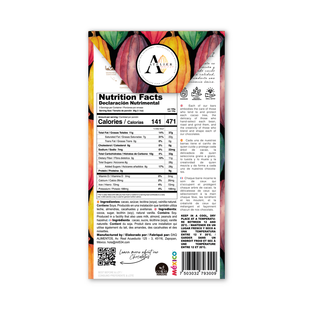 BLEND MX 70% Chocolate Bar, 90g