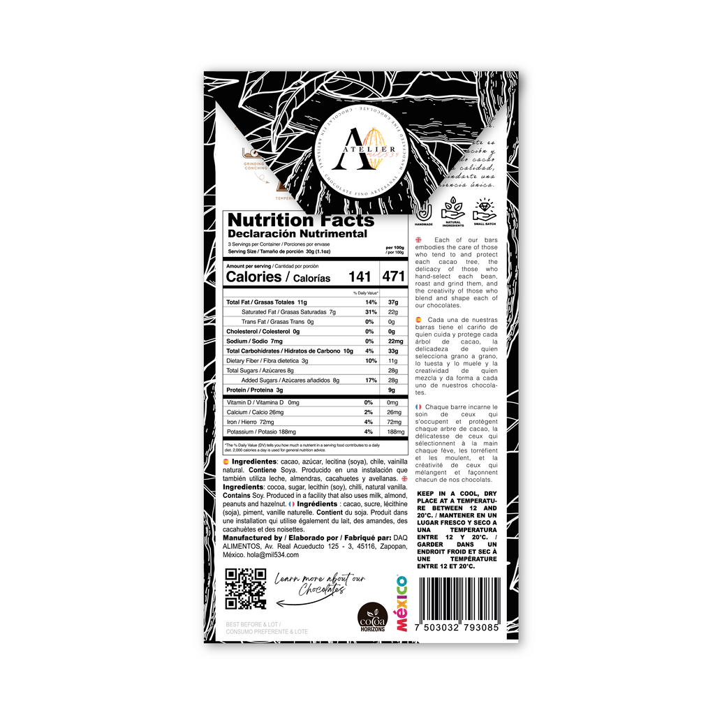 Blend México 70 % con Chile & Tortilla